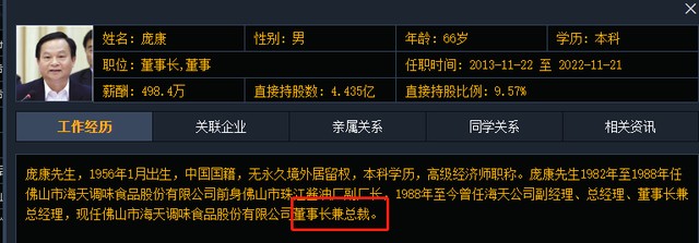 海天味业3天跌去460亿,千亿隐形富豪庞康面临两大新