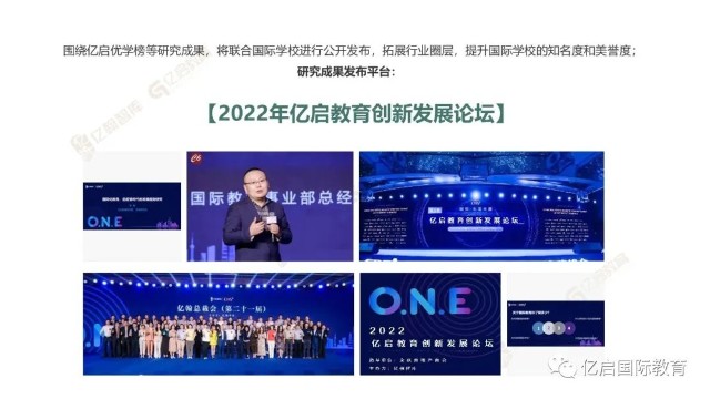 2023亿翰智库亿启优学系列研究计划正式启动助力国际教育集团国际学校