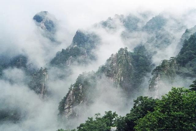 雨后尧山瀛洲瑶台