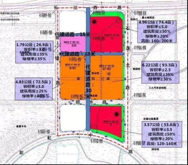 正在公示龙湖高新cbd部分地块规划曝光住宅商业全都有