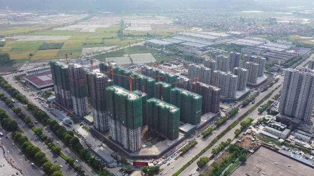 临海市城投集团伏龙大桥工程等在建项目跑出建设加速度