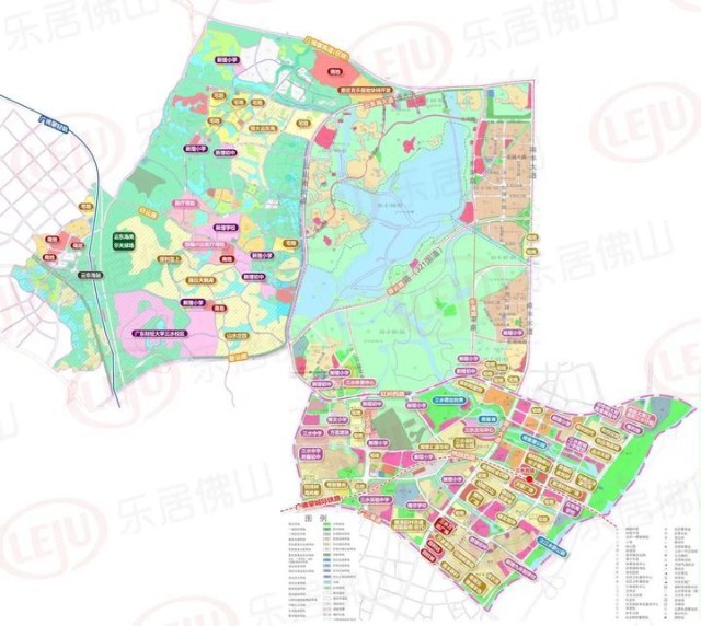 超全2021佛山超40份片区规划图调整成常态买房必看