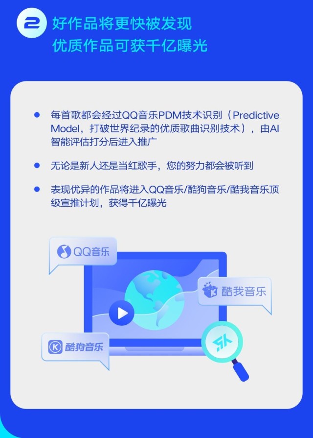 腾讯音乐人亿元激励计划40重磅升级全新举措助力音乐人收获月亮与便士