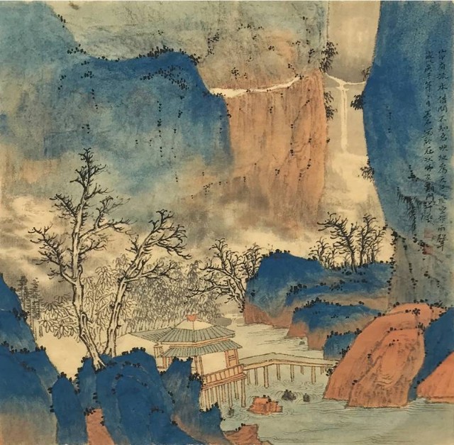 黄斌黑石书画作品欣赏