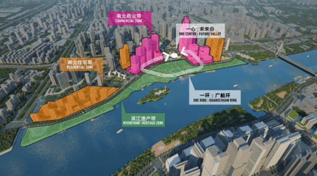 广船项目规划图广州大步"东进南拓",广州西边多少有点不声不响,聚焦