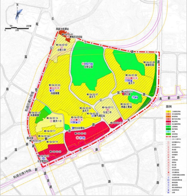 乌当区两宗地块规划出炉,配建多所学校