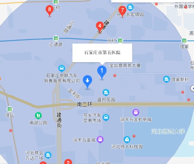 距离地铁2号线汇通路站1900米,沿线经过北国商城,石家庄站等站点