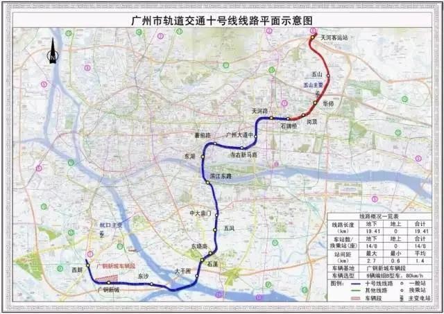 广州10条在建地铁最新进度汇总22号线预计11月开通