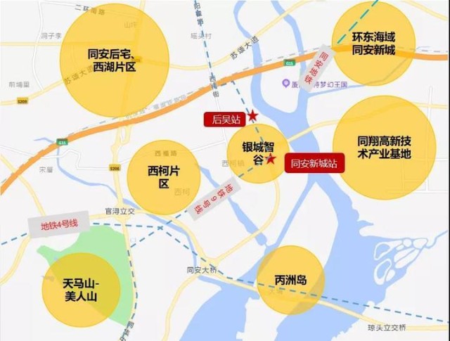 厦门地铁9号线潘涂官浔站同安新城后吴站房地产价值解读