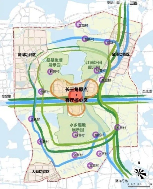 水乡客厅空间结构规划图