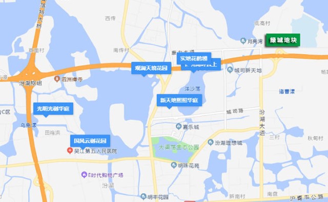 长三角一体化示范区水乡客厅开建汾湖被划入核心的核心