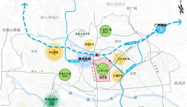 新增7宗宅地小学初中北滘大美公园片区详细规划出炉