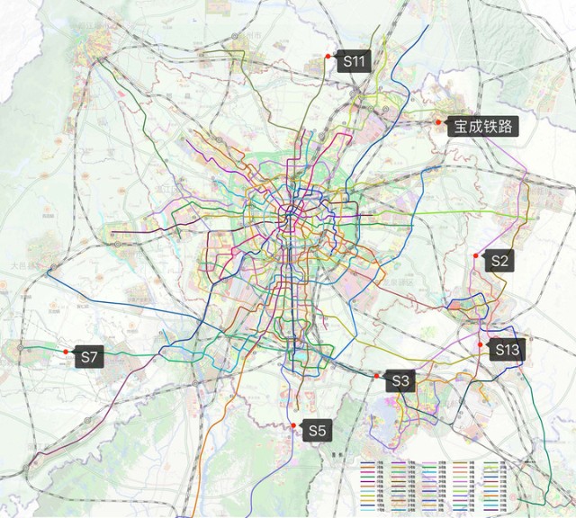 成都正在编制都市圈多层次轨道交通专项规划