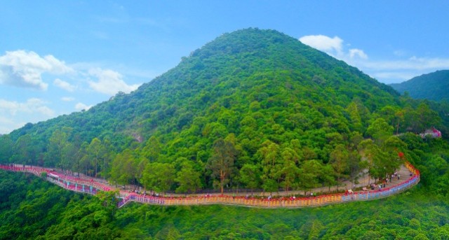 广东东莞观音山一家民营国家森林公园的喜与忧
