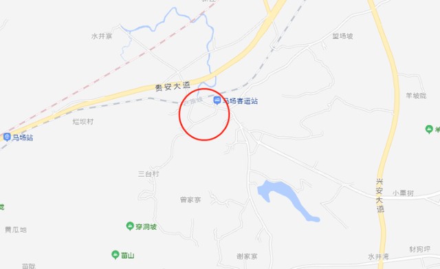 位于贵安新区马场镇的ga〔21〕032-037号地块无人出价,导致地块流拍