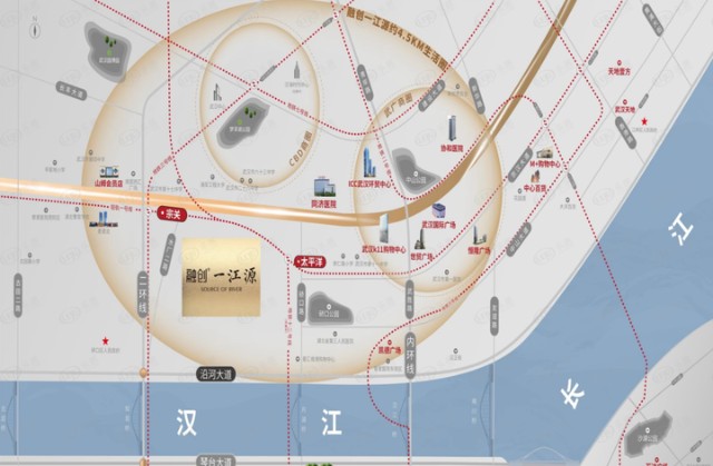 均价315万平买硚口二环内宗关高端改善盘