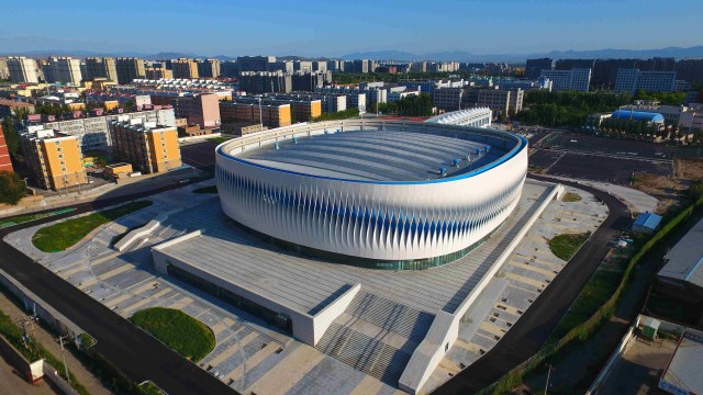 场看台项目体育馆工程:2022年冬奥会训练用场馆,位于张家口市高新区