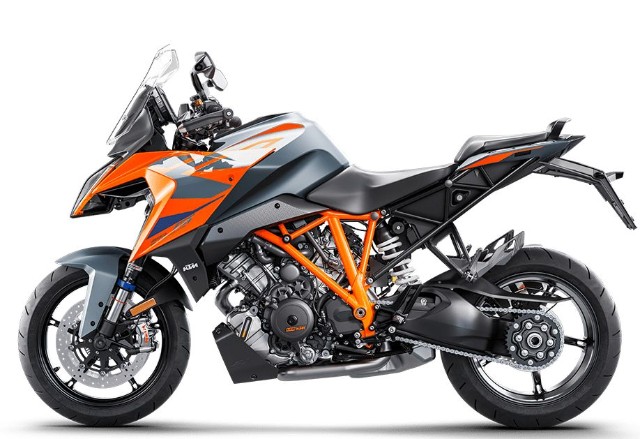 2022ktm1290gt米兰车展发布配备半主动电子悬挂