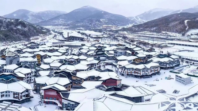 山水环境为崇礼太子城冰雪小镇披上锦绣华服