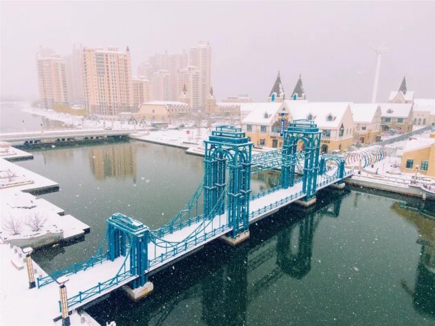 雪落知寒意踏雪尽欢歌遇见那香海的冬日之美