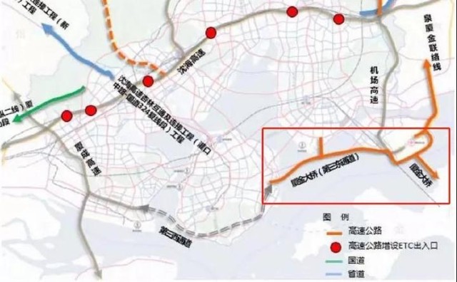 855亿第三东通道报建新机场环评批复翔安交通再添利好