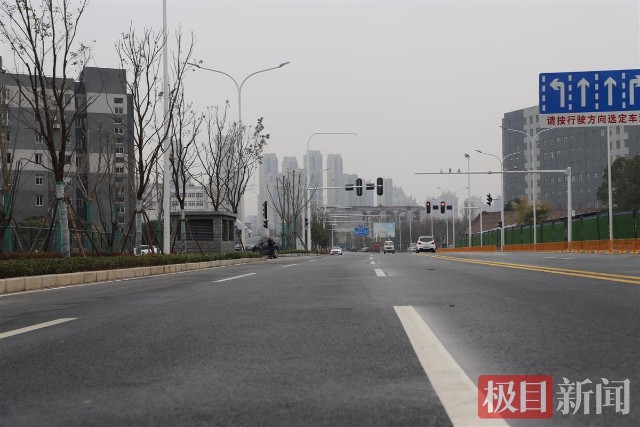 汉口后湖又多了一条重要通道和谐大道工程正式建成通车