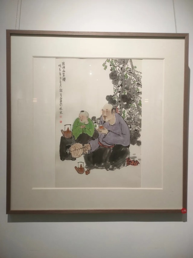 境由心造中国画名家小品展在江苏盐城现代美术馆举行