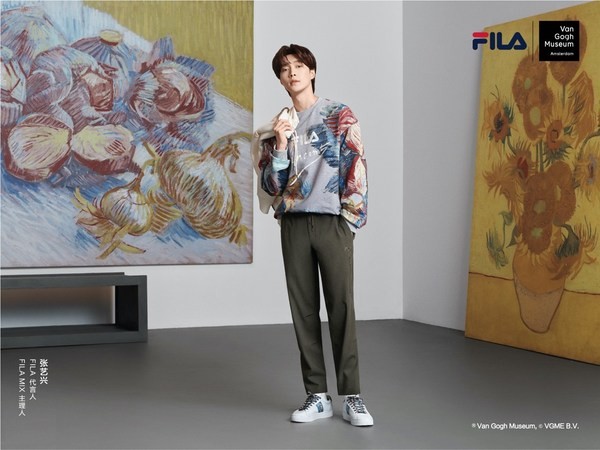fila斐乐携手梵高博物馆推出全新联名系列展现优雅艺术格调