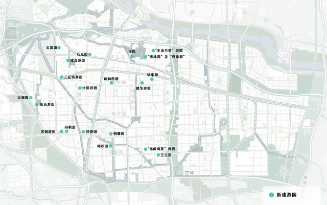 2022年石家庄绿化升级将新建8座公园