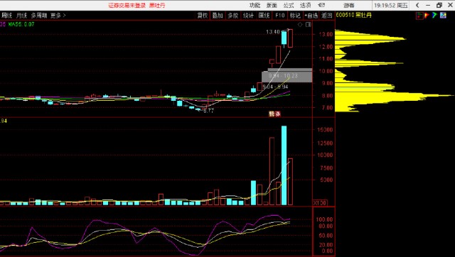 个股分析黑牡丹吉翔股份浙江东日佛慈制药谁才是反击真龙头