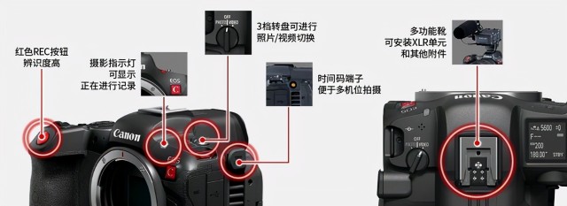 8k60p内录佳能eosr5c视频领域破局者