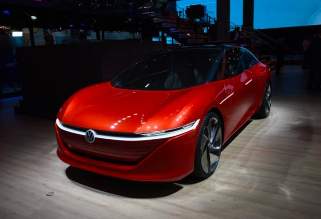 一汽大众全新中大型纯电轿车将于年底发布原型车是idvizzion概念车