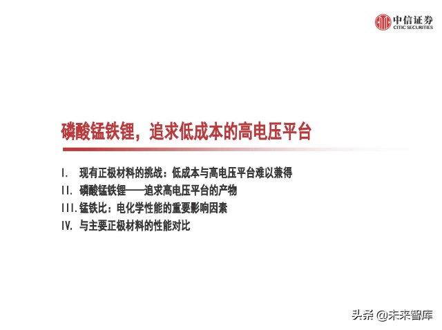 磷酸锰铁锂新一代锂电正极材料渗透率有望快速提升