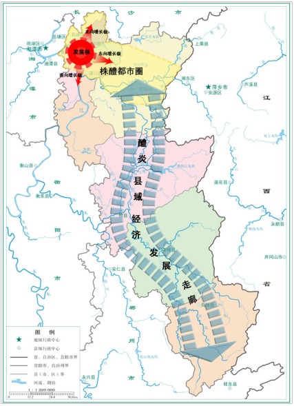 2022年株洲市产业布局及产业招商地图分析