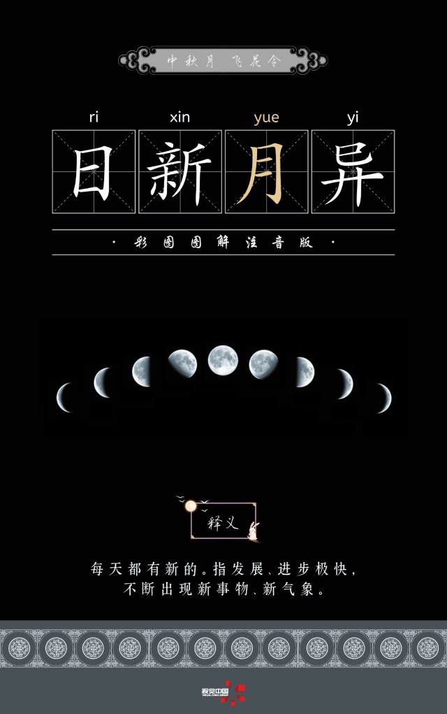中秋飞花令来了！带“月”字的成语，你能接上几个？_财富号_东方财富网
