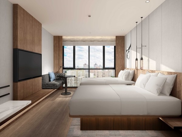 杭州西湖区万枫酒店 — 客房效果图