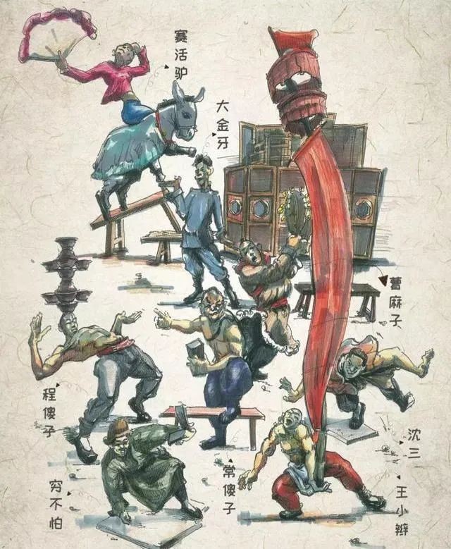 赓续百年天桥文化福龙宝宝之天桥八怪系列黄金摆件即将登场