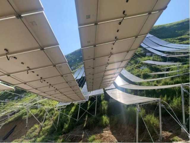 新型柔性支架结构稳定性安全性周期在线监测可根据光伏柔性支架的设计