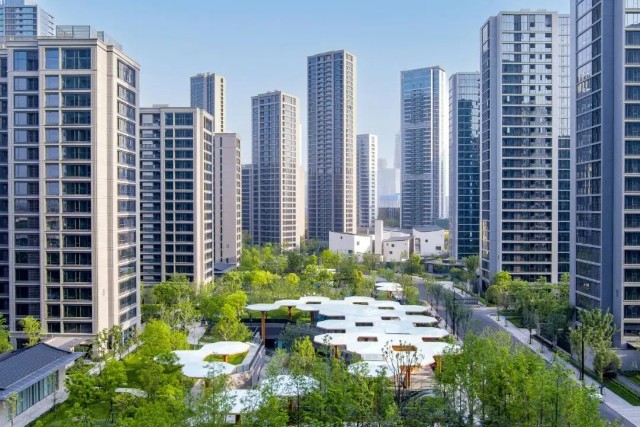 绿城61杭州桂冠东方城展绿色之美显杭州印象