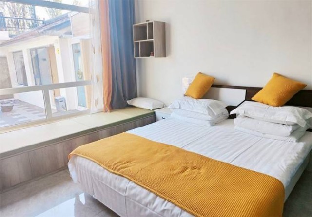 北京延庆龙庆峡筑心居民宿露台加星空帐篷随处可见的小摆件美到让人