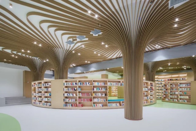 汉风古韵中的绝美图书馆金螳螂汉中市图书馆施工纪实