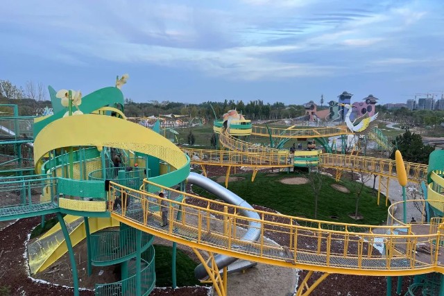 从清晨到日暮衡水湖园博园提升改造和鸭鸭主题乐园epco项目施工纪实