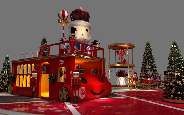 美陈制作,美陈施工安装一体化企业,主要包括了商场美陈,户外美陈,广场