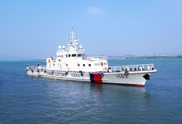 江龙船艇精品推介丨国门重器中国海关50米级缉私艇