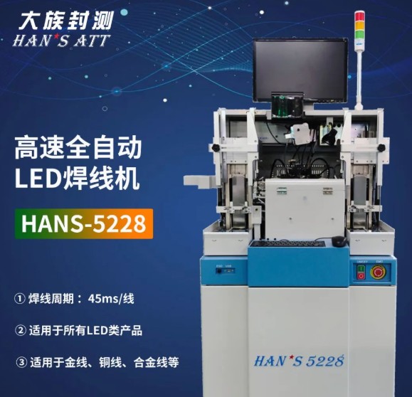 大族封测以强大创新能力巩固国产焊线机市场领先地位