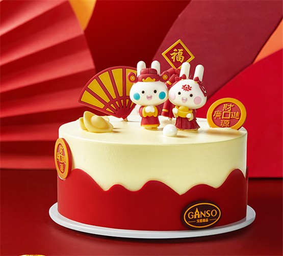 元祖释放强劲产品力匠心呈现多款兔年限定蛋糕