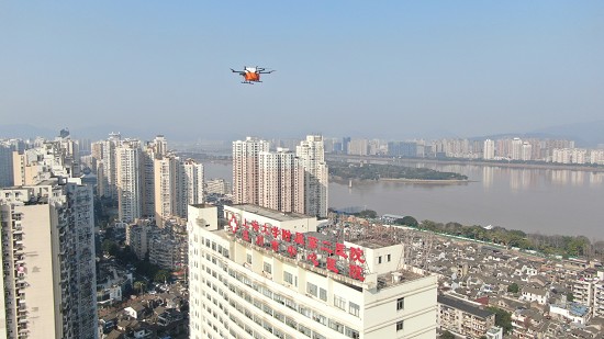 温州首家温州市中心医院医疗集团开展医疗物资无人机转运项目