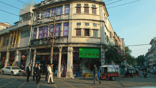 江门蓬江长堤历史文化街区在《狂飙》中亮相.图片源于网络