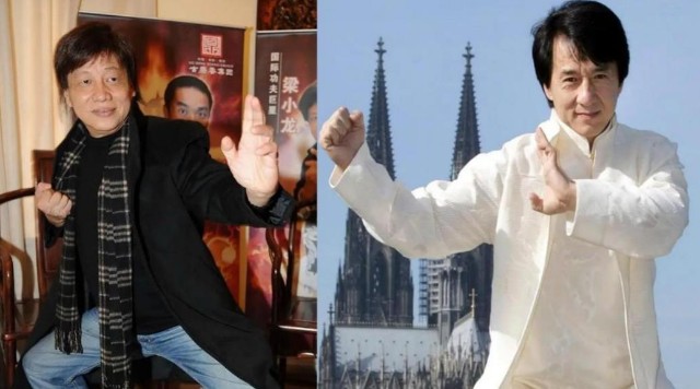 当年成龙和梁小龙争夺"9号女郎",成龙最后却被打得鼻青脸肿