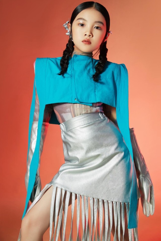 2023第八届少儿明星盛典小超模刘依然担任代言人